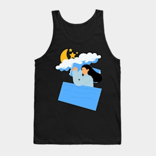 most likely to take a nap Sticker Tank Top